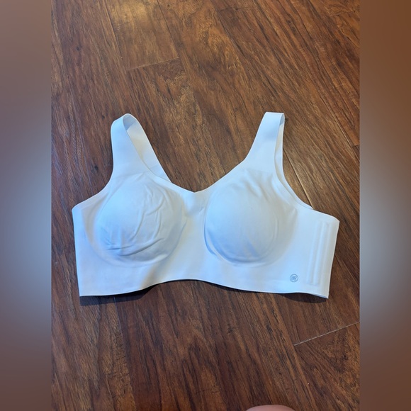 Honeylove Softform V Neck Wireless Bra White Size 2X - Picture 2 of 4